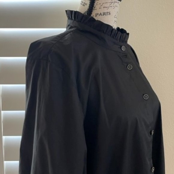 Karen by Simonsen Mojo KB ruffled collar blouse - Picture 8 of 9